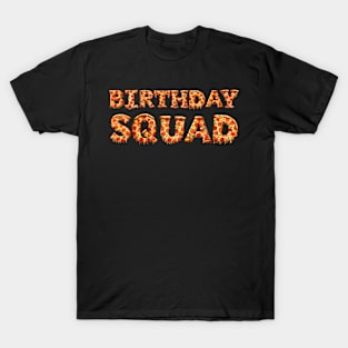 Squad Pizza For Family T-Shirt